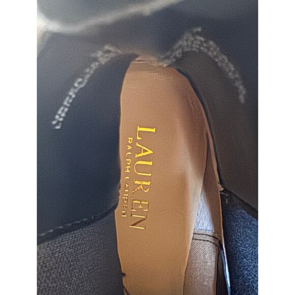 Lauren Ralph Lauren Women's Marianna Bootie Fashion Boot 9.5B blk new - Picture 5 of 9